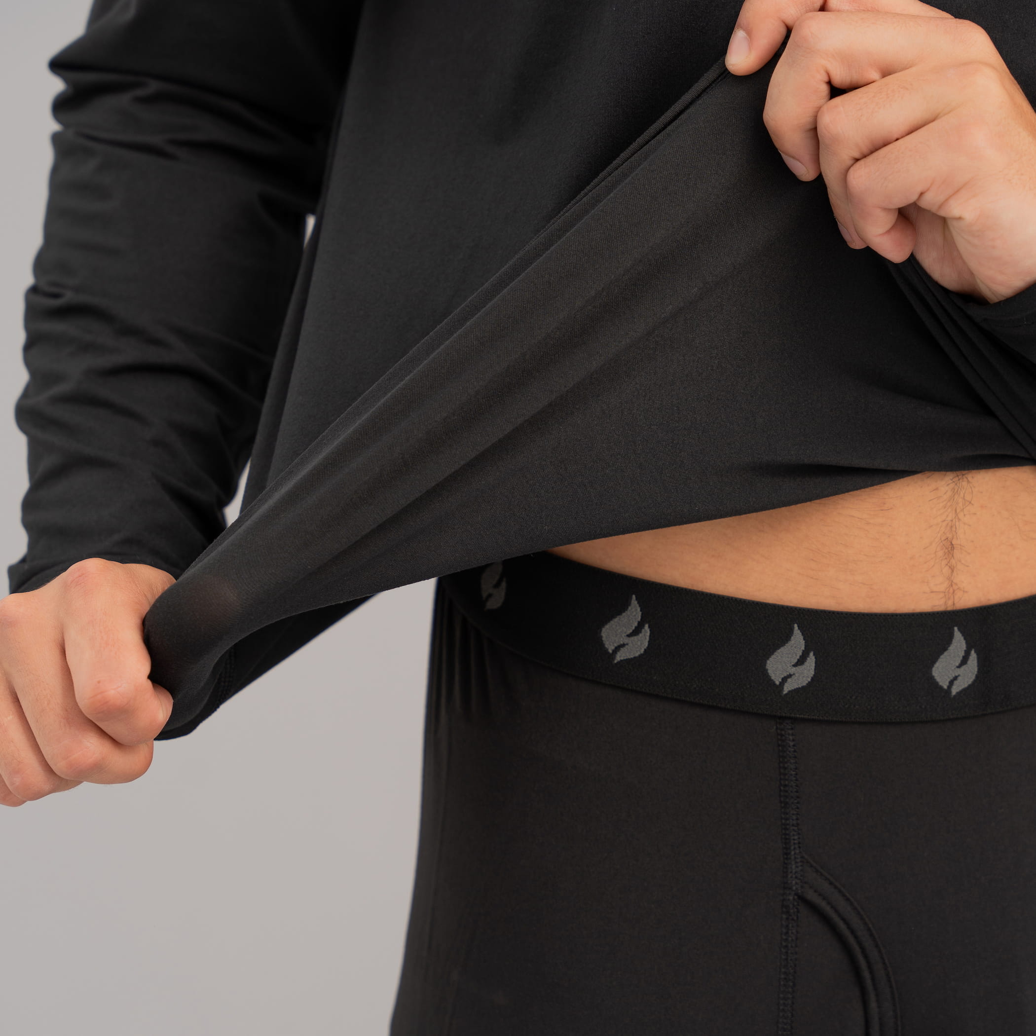 Blusa térmica masculina segunda pele para o frio e neve Heat Holders Ultra Lite