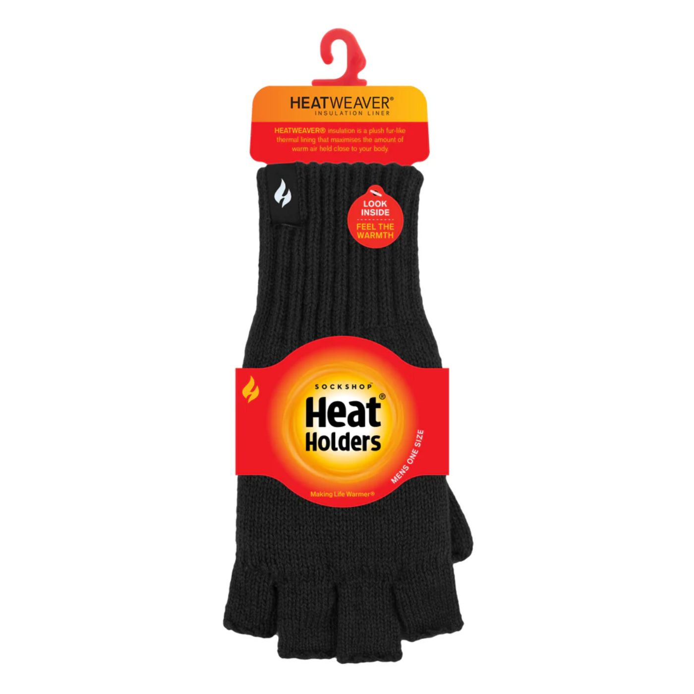 Luva Térmica Masculina Heat Holders Thermal Lining sem dedo