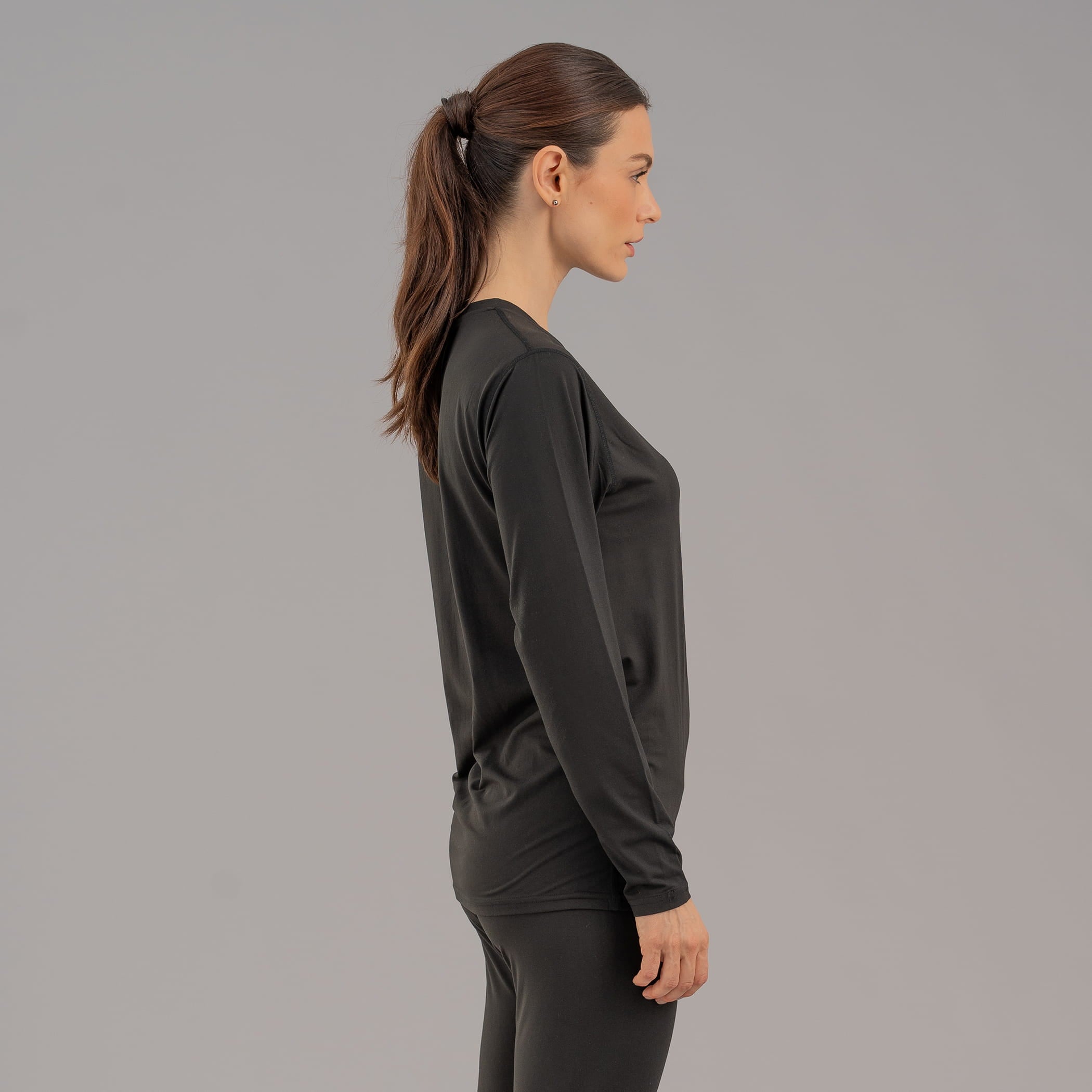 Blusa térmica feminina segunda pele para o frio e neve Heat Holders Ultra Lite