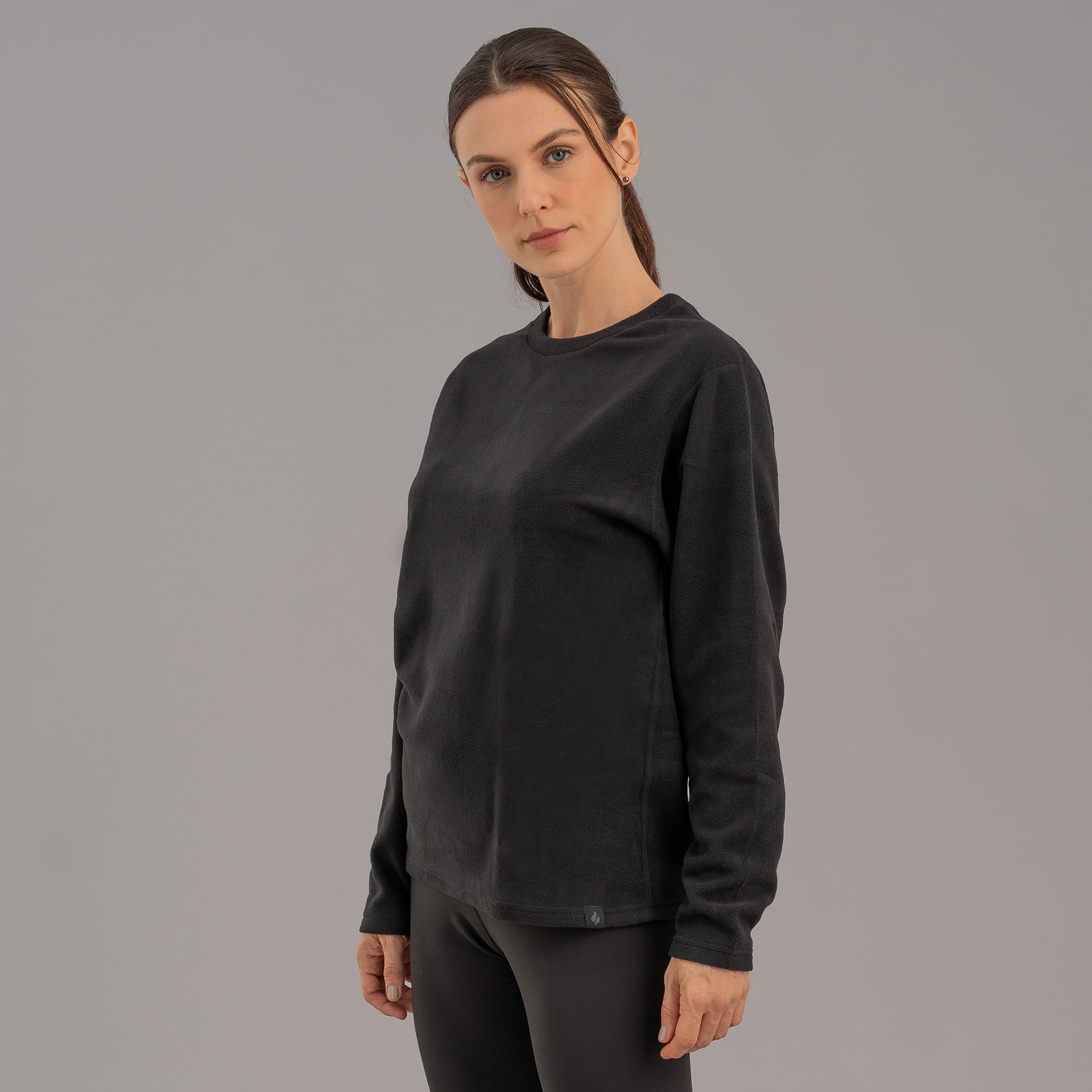 Blusa térmica feminina segunda pele quente para o frio e neve Heat Holders Original Thermal