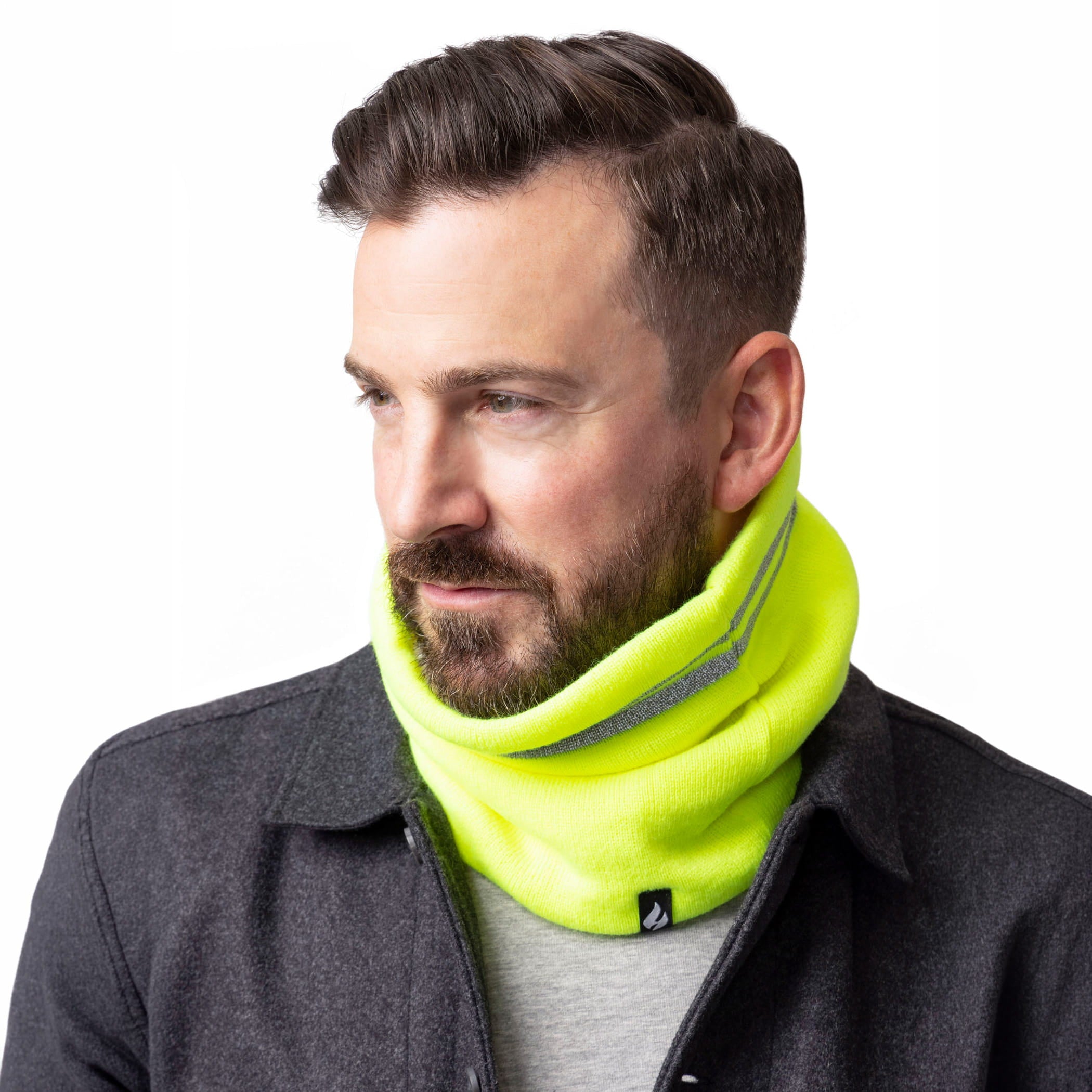 Cachecol Gola Térmico Masculino Workforce com faixa reflexiva Heat Holders