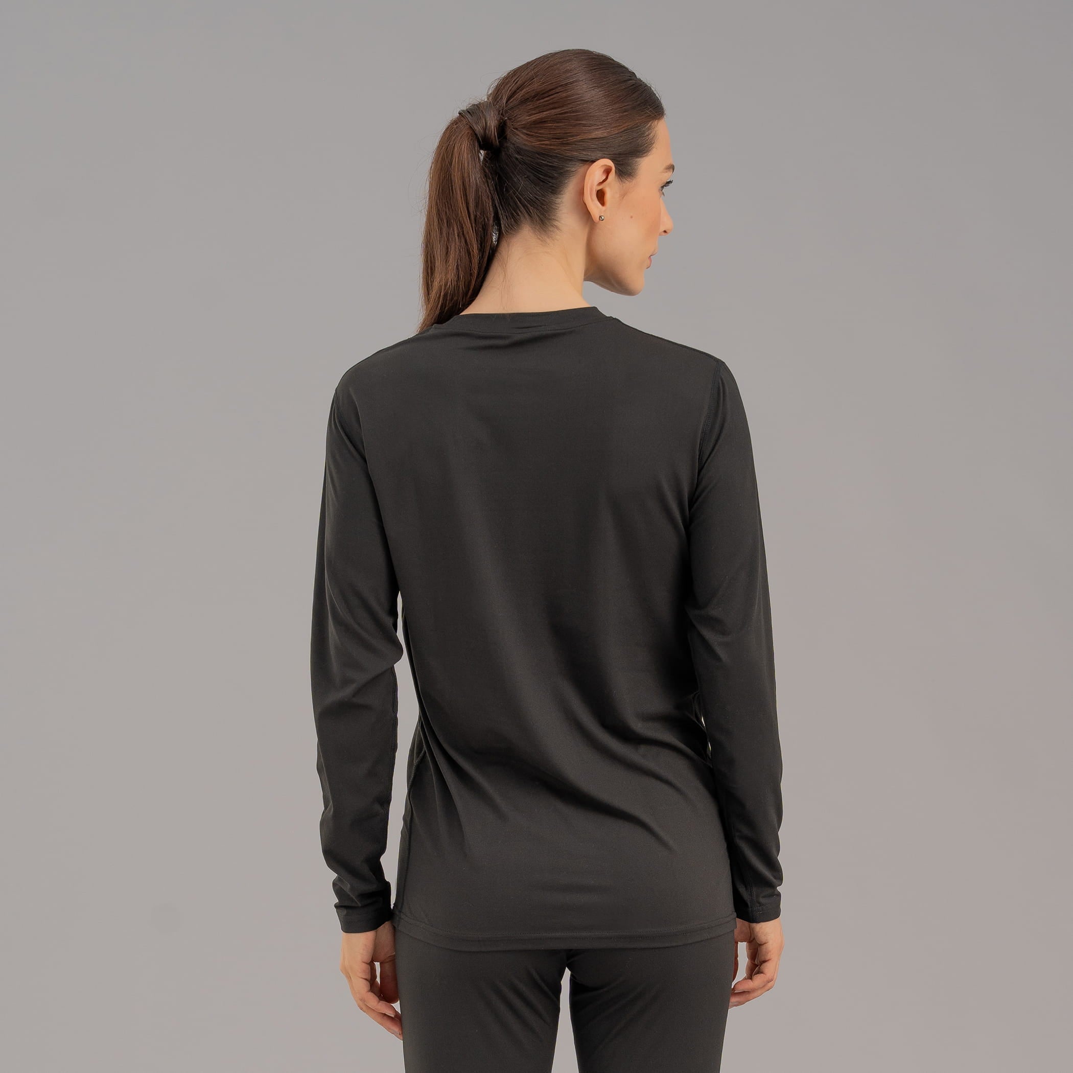 Blusa térmica feminina segunda pele para o frio e neve Heat Holders Ultra Lite