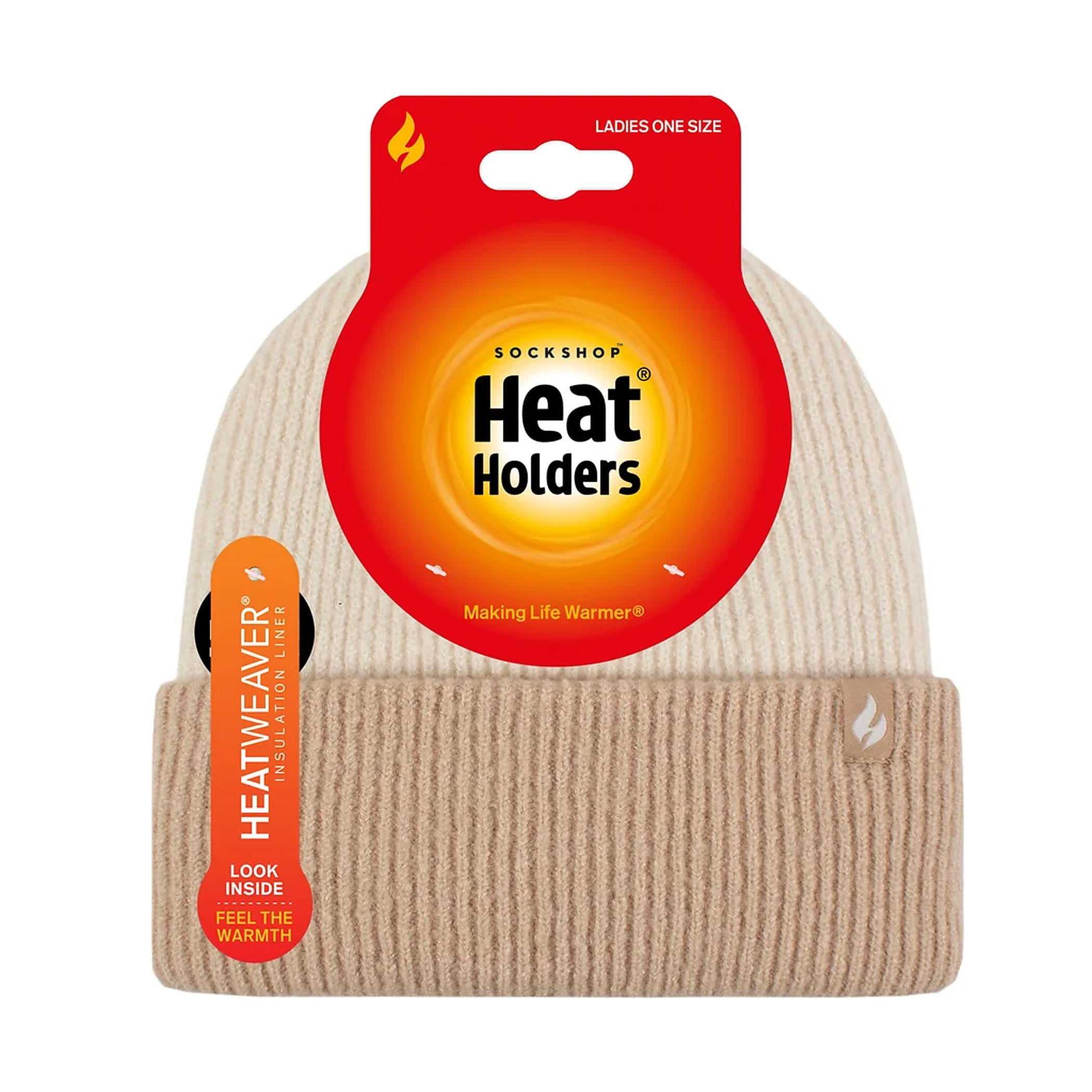 Gorro térmico feminino em tricô Bavaria Heat Holders