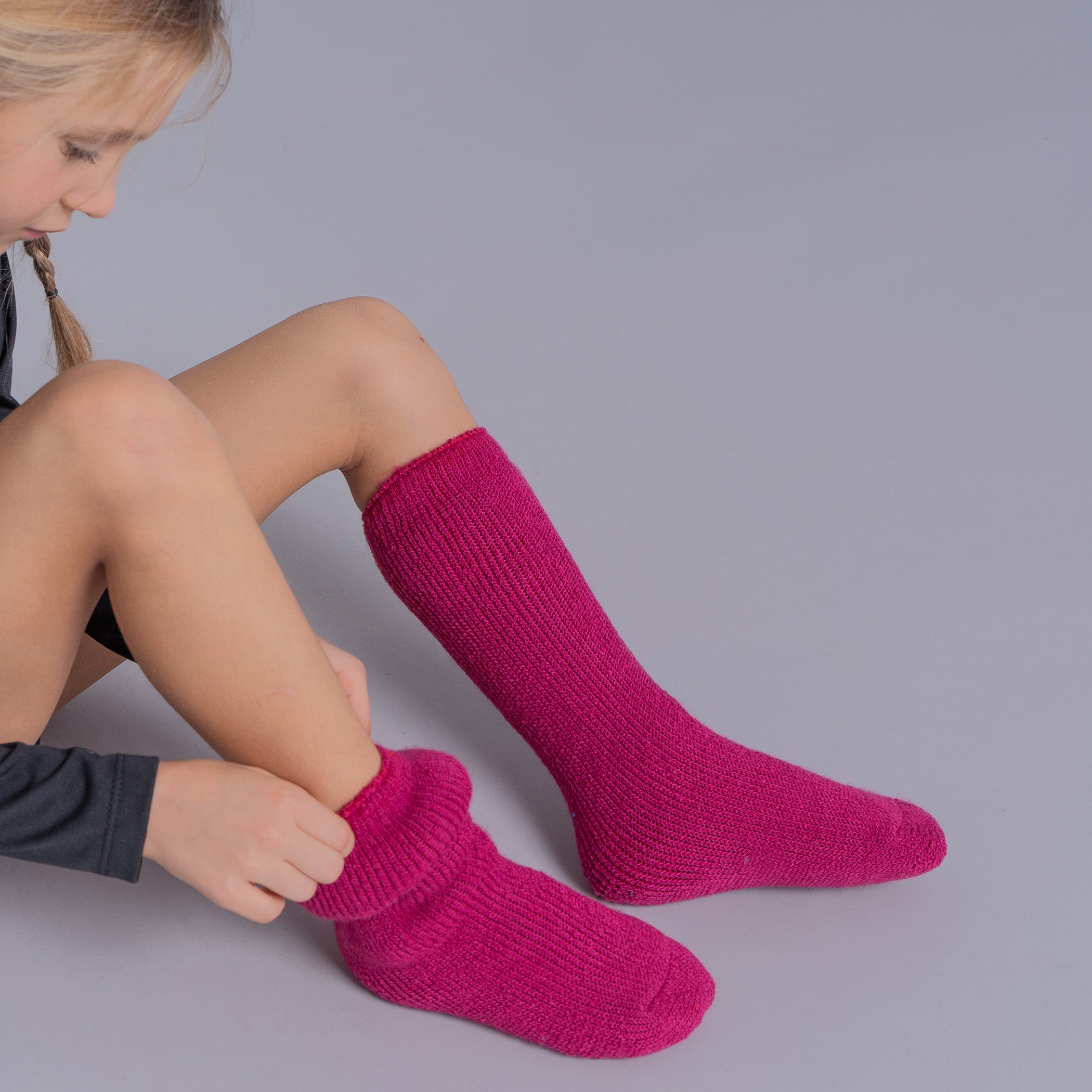 Meia Térmica Infantil para neve e frio Original 2.3 cano médio
