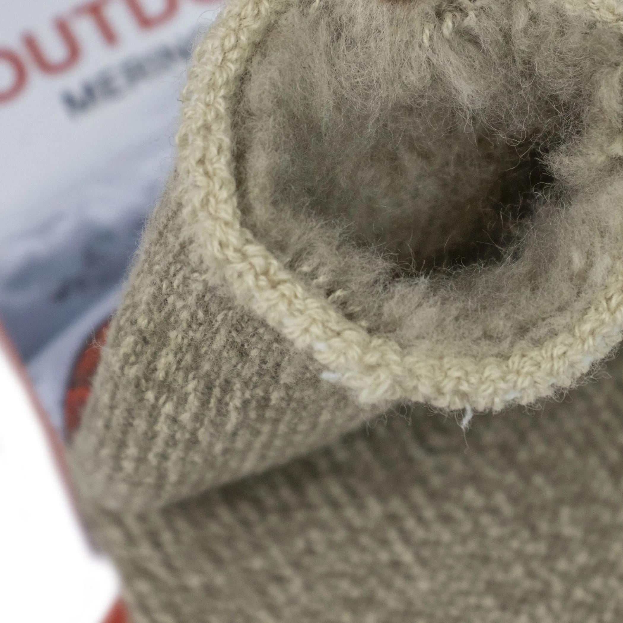 Meia térmica masculina em lã merino para neve e frio extremo Outdoors 2.9 cano longo