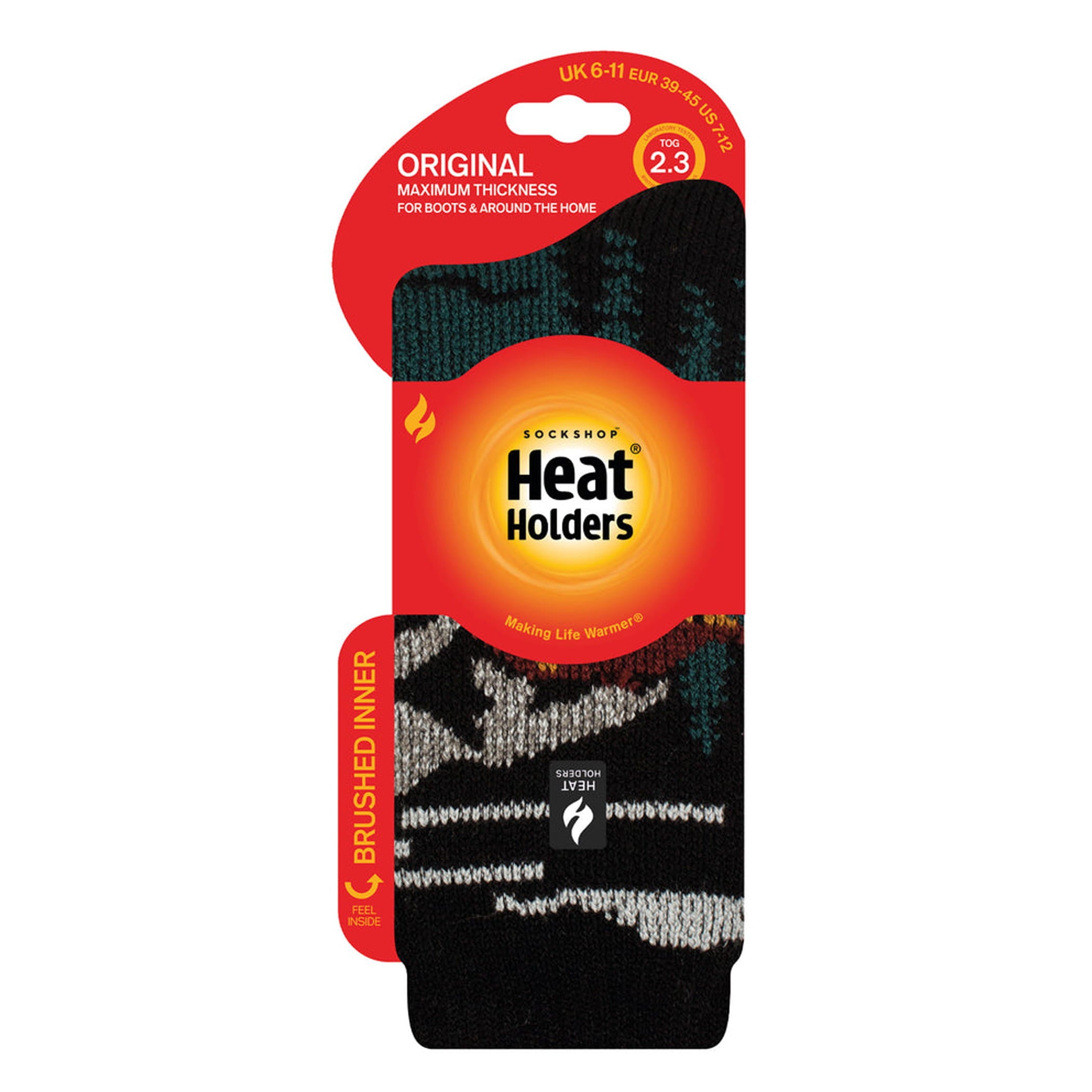 Meia Térmica Masculina para neve e inverno Original 2.3 Cano Médio