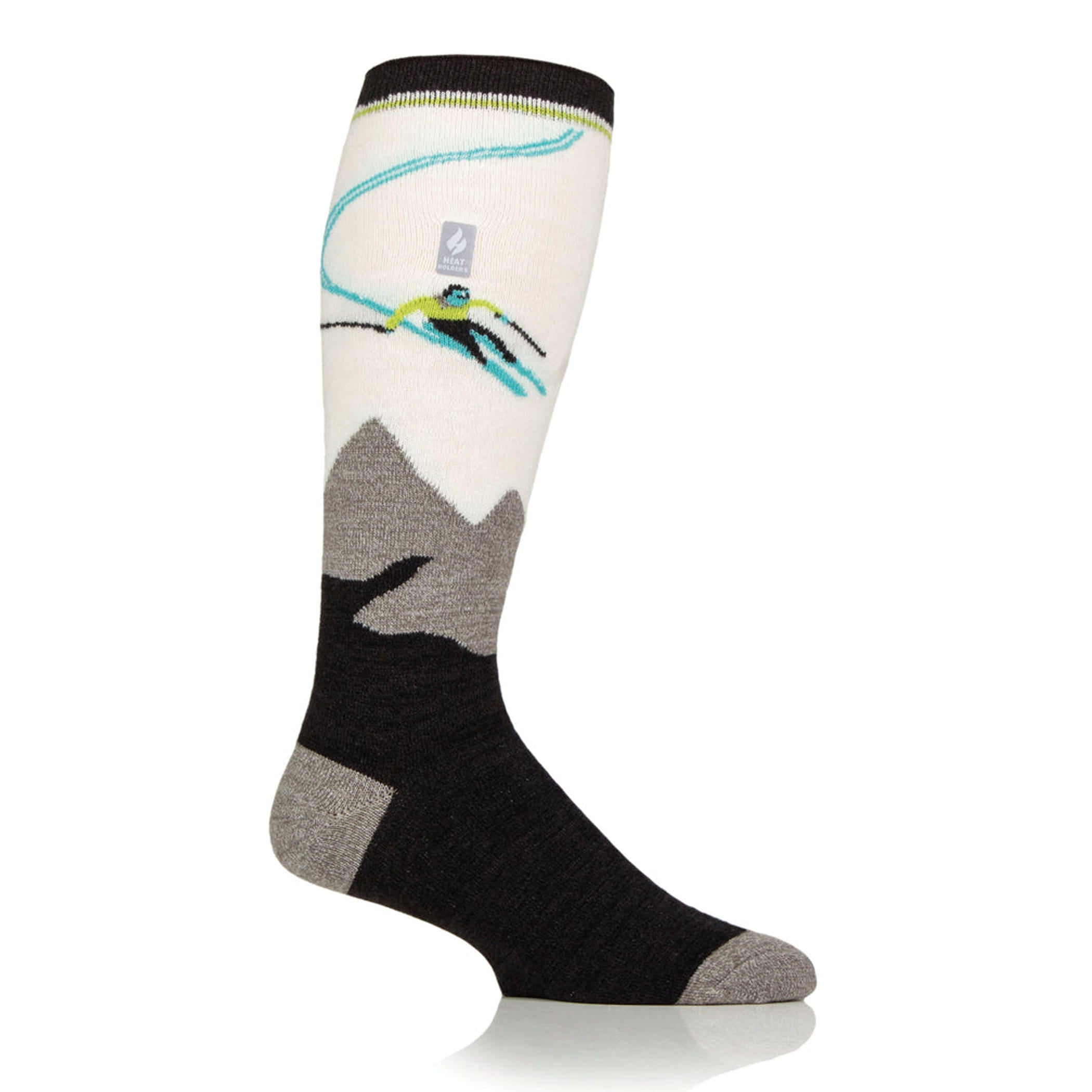 Meia térmica masculina para neve, frio, ski e snowboard Ultra Lite Outdoors 1.0 cano longo