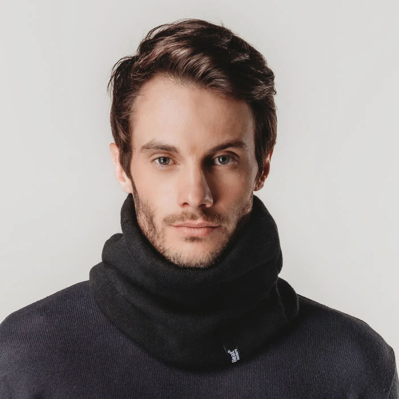 Cachecol Homem Cachecol gola masculino térmico para o frio intenso Heat Holders