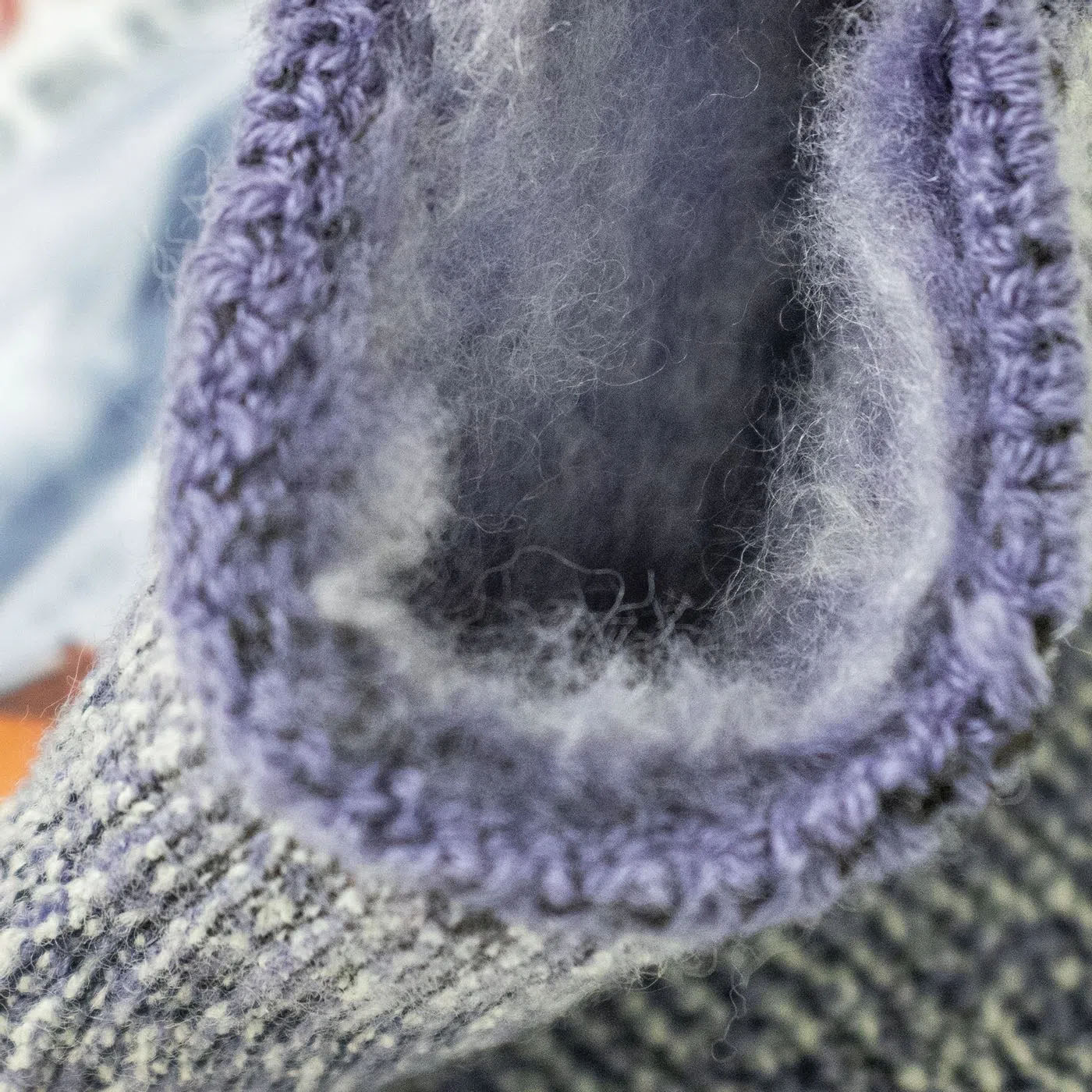 meia com forro térmico para aquecer os pés no frio